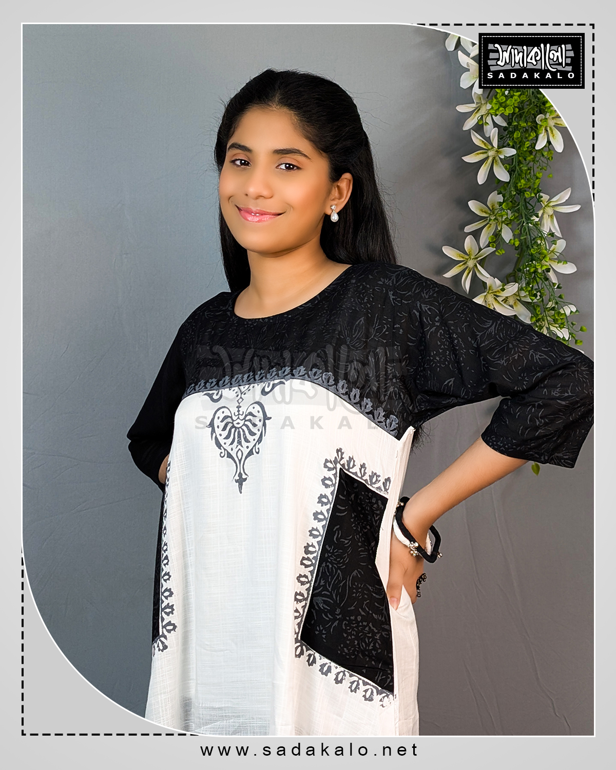 Eid Special Top Quality Fashionable Block Printed Cotton Tops