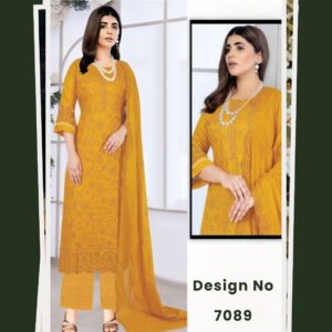 Pure Cotton Three piece